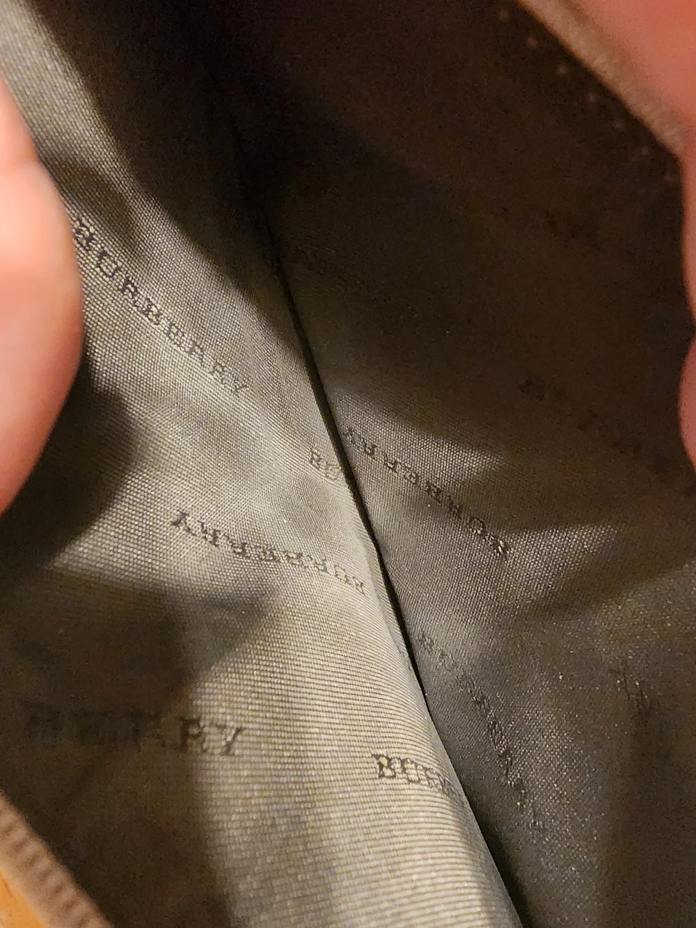 Burberry Smoked Check Continental Wallet